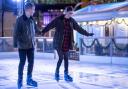 The huge ice rink at Newcastle's Time Square, next to the Life Centre, will make a return next month (November).