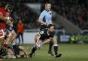 Michael Young in action for Newcastle Falcons