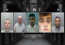 These five men have been jailed in the last two months for heinous crimes against members of their own families. (L-R) Brandon Lee, Mark Kilpatrick, Urfan Arshad, Shaun Gravestock, Inderjit Klare.