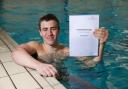 Water polo star Ben Alderson will return to QE in Darlington this morning to collect his A Level results.