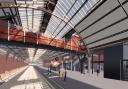 Major improvement works will see development begin on walking routes, new platforms and a new footbridge are underway at Darlington Station Credit: NETWORK RAIL