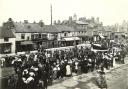 Lifeboat Sunday in Bondgate, Darlington, on June 30, 1906. Picture courtesy of Darlington Centre for Local Studies