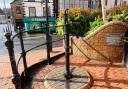 This Victorian cast iron pump marks the spot of the original Tub Well, in Darlington, rediscovered in 1992 after being covered up for a century