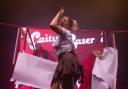 Caity Baser thrilled fans in Newcastle with her energy, enthusiasm and joie de vivre