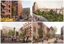 Collage image of how new residential community could look in Sheepfolds area of Sunderland