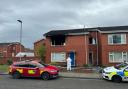 Police attended a fire at a property on Queens Avenue in Thornaby, shortly before 6pm