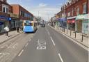 A man has been assaulted and robbed on York Road in Hartlepool, taking place near Santander Credit: GOOGLE