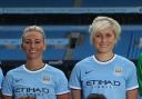 SUNDERLAND FAN: Steph Houghton (right) might play for Manchester City's Women's team, but she will be supporting Sunderland this weekend