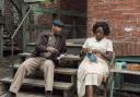 Fences. Pictured: Denzel Washington plays Troy Maxson and Viola Davis plays Rose Maxson.