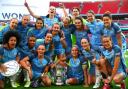 REIGNING CHAMPIONS: Manchester City Ladies lifted the Women's FA Cup last May, beating Birmingham City Ladies in the final