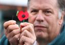 REFUSAL: Eric Mitchinson, from Whickham, near Gateshead, who was declined a pin for his poppy