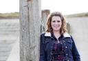 Actor Joanna Andrews on the beach in her home town of Redcar  Picture: Stuart Boulton