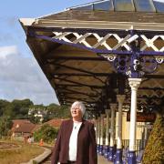 Frances Demain wanders along the railway station at Malton 70 years after arriving there to be billeted with a family during the war