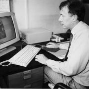 Former Editor Andrew Smith i 1994.