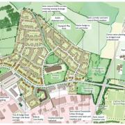 HOUSING SCHEME: The North Northallerton estate masterplan, which includes a link road and bridge between Darlington and Stokesley roads