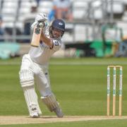 Yorkshire batsman Adam Lyth made an unbeaten 75 against Durham
