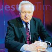 HISTORY FAN: David Dimbleby, who is fronting a new BBC show looking at history through art which starts on BBC1 on Sunday, January 31