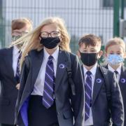Pupils will have to wear masks when they return to school Picture: PA