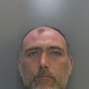Martin Locke, starting three-year prison sentence for attempted robbery of shop