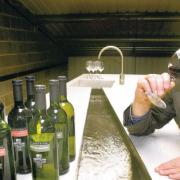 LABOUR OF LOVE: Wine expert Simon Wrightson at his tasting lab at Wrightson and Company, Colburn