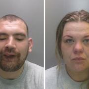 James Riley, left, and Donna Balfour, right, have both been jailed for their role in the murder of John Littlewood