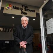 Matty Stoves has officially opened the bar named in his honour at Seaham Golf Club