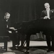 Benjamin Britten and Peter Pears performed at the Georgian Theatre Royal