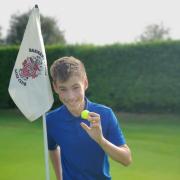 James Watson is thought to the youngest person in the UK get a hole in one twice in a single game