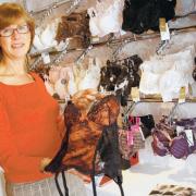 SHAPE UP:  Lesley Kenneally in her shop