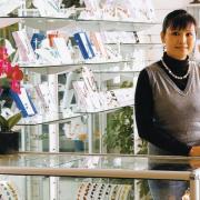 BESPOKE JEWELLERY: Judy Burberry in her shop Origems