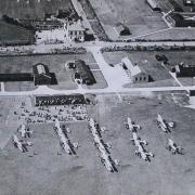 FIGHTER BASE: RAF Usworth, on Wearside, the home of 607 (County of Durham) Squadron.