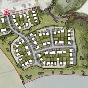 A map of the proposed Taylor Wimpey development at Pelton Fell near Chester-le-Street. Picture: Concept Architecture.