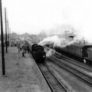 THE REDCAR SPECIAL: The excursion platform would be teeming with passengers during the summer months