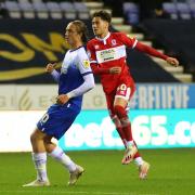 Hayden Hackney fires home his first goal for Middlesbrough during last night's 4-1 win at Wigan Athletic