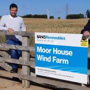 Moor House Wind Farm community fund gets a 30 per cent boost. Picture: Moor House Wind Farm