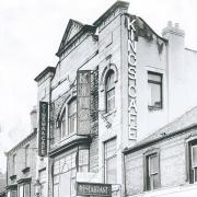 The old cinema in Newgate Street, Bishop Auckland, in 1963 before it was converted into a supermarket