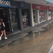 The flood on Yarm Road is affecting both business and residents.