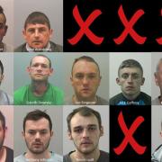 The remaining 11 men still sought by Northumbria Police in its summer campaign to detain 15 wanted suspects