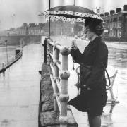 A typical English summer comes to an end: Whitley Bay in September 1965