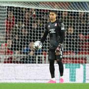 Middlesbrough goalkeeper Seny Dieng