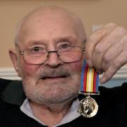 Eric Copeland, 86, finally got his chance to get a Nuclear Test Medal after a member of staff at his care home applied for it on his behalf