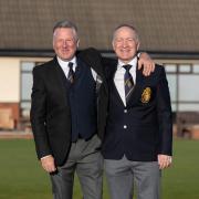 Seaton Carew Golf Club's new captains, Phil Cain and Hugh Hamilton Jnr