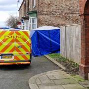 Residents have reacted with shock after a woman's body was found on Gilmour Street in Thornaby this morning Credit: MICHAEL ROBINSON