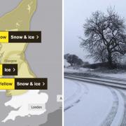 Temperatures, which are around 5C-6C lower than usual for this time of year, will plummet well below freezing overnight, the Met Office said