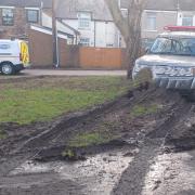 Verges in Willington are being torn up by parking.