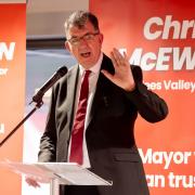 Darlington Labour Councillor Chris McEwan who is running for Tees Valley Mayor