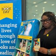 Tọlá Okogwu at the Seaham Library World Book Day event