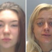 Officers from Durham Police are trying to trace the whereabouts of wanted Toni Wood and Caitlin Hillan after the incident at the start of February
