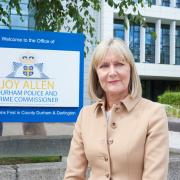 Joy Allen, Labour candidate and current Durham Police and Crime Commissioner.