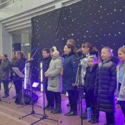 Youngsters perform original song for towns 75th anniversary celebrations